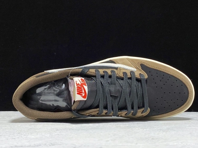 80% Off Sale Mocha Dark Jordan Air SP 1 x Low OG Scott Travis CQ4277-001 0714